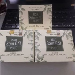 Trà Hoa Sâm Đất Plus dạng viên cơ địa khó giảm