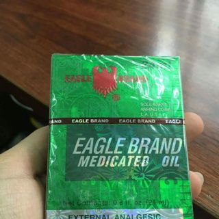 Dầu xanh con ó - dầu gió singapore 2 nắp