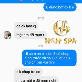 Bột rửa mặt thảo mộc HH spa- có quà tặng miễn ship