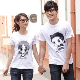 ÁO THUN IN HÌNH CẶP ĐÔI THEO YÊU CẦU - ATIH11