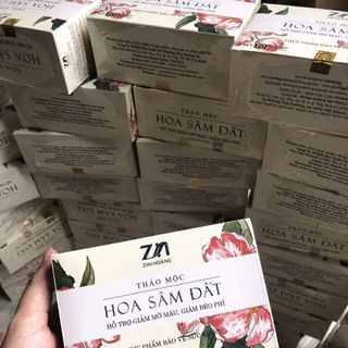 Trà Hoa Sâm Đất Zn cải tiến giảm cân an toàn hiệu quả