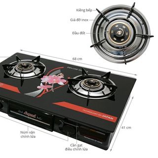 Bếp gas mặt kiếng Legend LG-7010 GI