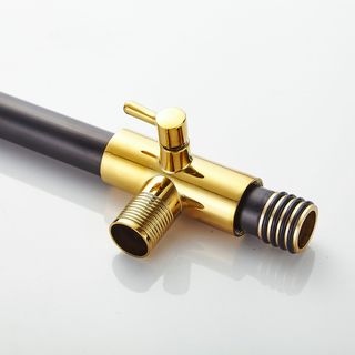 Bộ sen cây tắm đứng nóng lạnh  EL-S914 Đen vàng