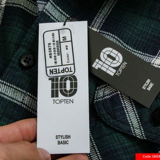 SƠ MI TOPTEN KẺ CARO 5878 VỀ HÀNG