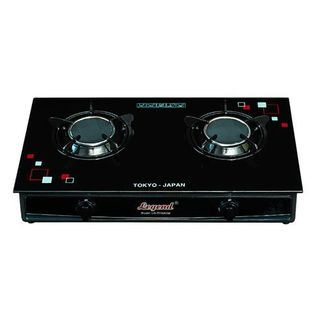 Bếp gas đôi mặt kiếng Legend LG-7014 GM Kích thước 700 x 385 x 140mm