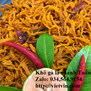 Khô gà lá chanh giá sỉ