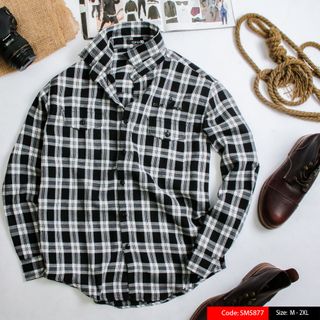 SƠ MI TOPTEN10 KẺ CARO 5877