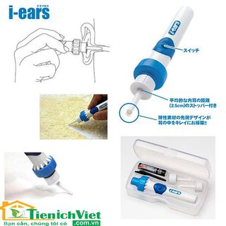 Dụng Cụ Vệ Sinh Tai An Toàn I-Ears Nhật Bản