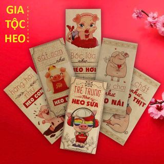 Bộ sưu tập Bao lì xì Gia tộc heo