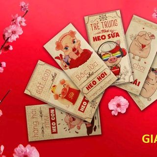 Bộ sưu tập Bao lì xì Gia tộc heo