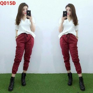 Quần thể thao joger kaki dành cho nữ