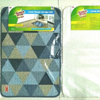 Thảm trang trí họa tiết Scotch Brite