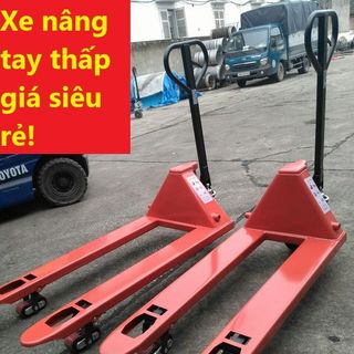 Nơi cung cấp xe nâng tay thấp 3000kg giá rẻ tại bạc liêu giá sỉ