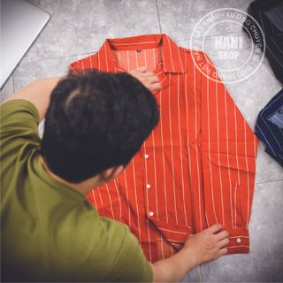 áo sơ mi nam lụa