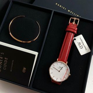 đồng hồ dây da thời trang