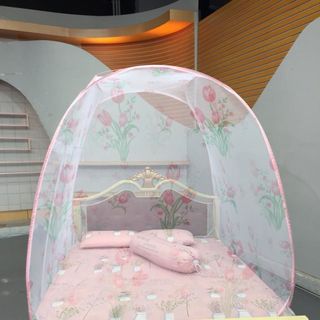 MÙNG TỰ BUNG MỘC MIÊN ĐỈNH RỘNG 1M6 X 2M HỒNG HOA