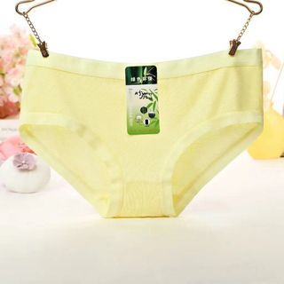 Sỉ combo 10 quần lót sợi tre mềm mịn kháng khuẩn 10 màu không có màu đỏ và đen