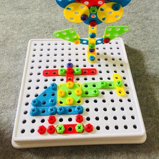 Bộ lắp ghép Ốc vít Building block 4in1 - Mã BDB2