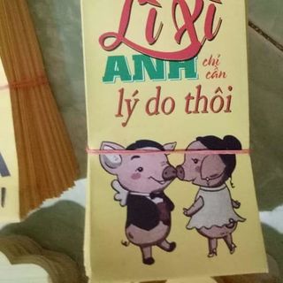 Bao lì xì tết con heo 2019