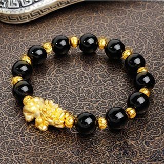 Vòng Phong Thủy Tỳ Hưu Mạ Vàng