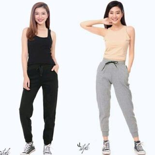 Quần jogger cotton tăm