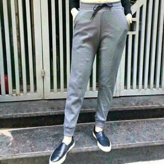 Quần jogger cotton tăm