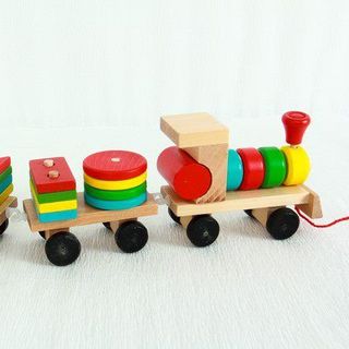 Đoàn tàu xếp hình khối