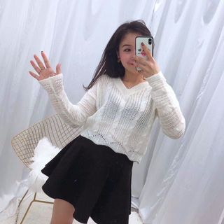 áo len croptop