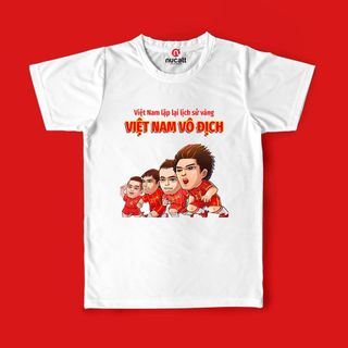 ÁO THUN IN HÌNH CỔ VŨ ĐỘI TUYỂN VIỆT NAM - ATIH14