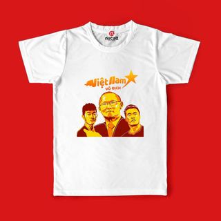 ÁO THUN IN HÌNH CỔ VŨ ĐỘI TUYỂN VIỆT NAM - ATIH14
