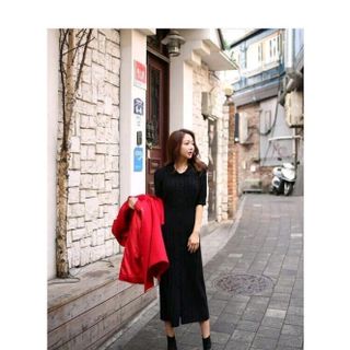 ĐẦM LEN MÙA THU PHỐI NÚT