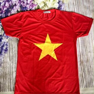 xưởng chuyên sỉ áo lá cờ đỏ sao vàng