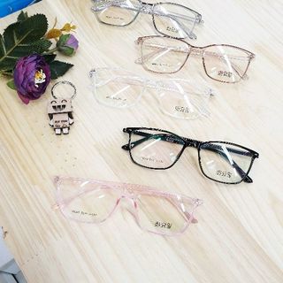 kính trắng gọng dẻo hàn quốc 18062