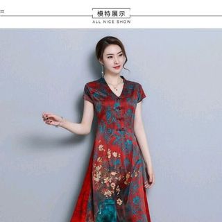 ĐẦM LỤA CỔ CÁCH ĐIỆU