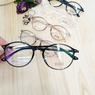 kính trắng gọng dẻo hàn quốc 18050