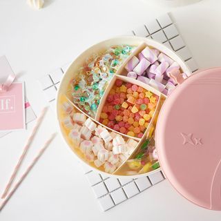 Hộp Mứt Tròn Nơ