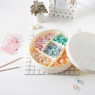 Hộp Mứt Tròn Nơ