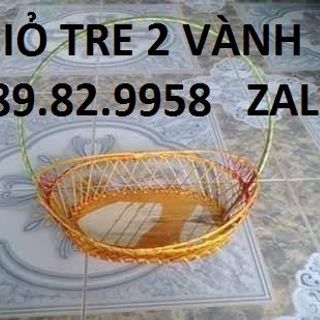 Bán Giỏ Tre 1 Vanh 2 Vanh - Bán Buôn Bán Lẻ giá sỉ