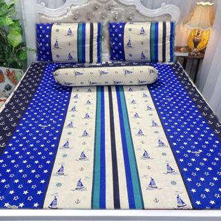 drap bọc nệm thun hàn quốc mẫu thuyền buồm 1 drap 2 vỏ nằm 1 vỏ ôm giá sỉ