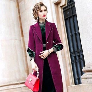 ÁO KHOÁC DẠ TAY KẾT HẠT