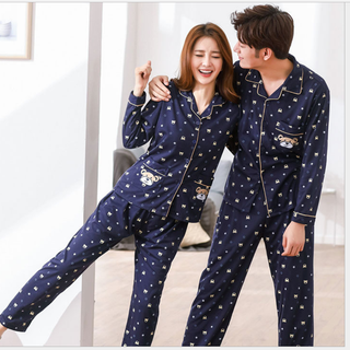 Bộ đồ ngủ pyjama nữ 2018 Hàn Quốc 109