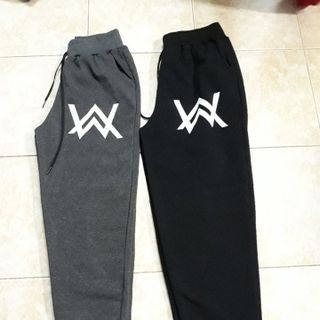 Quần thể thaotập gym nam nữ in 32- quần joger
