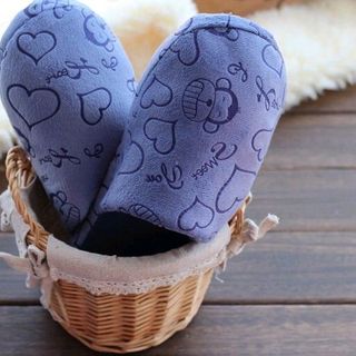 dép nhựa bông trong nhà
