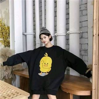 Sweater nữ in vịt sieu xinh