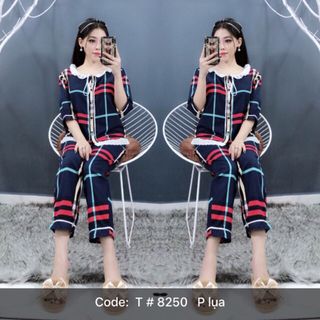 Bộ Caro họa tiết