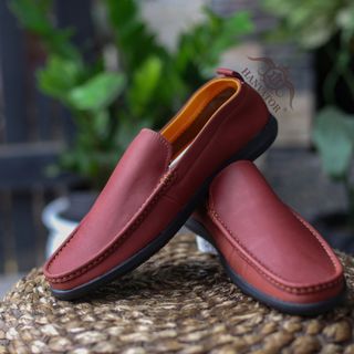Giày lười da bò thật thanh lý giá rẻ