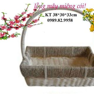 GIỎ MÂY TRE ĐỰNG QUÀ GIỎ ĐỰNG HOA QUẢ MÁY KHÒ MÀNG COSÚNG BẮN KEO TÚI BÓNG NƠ ĐỦ MẪU MÃ giá sỉ