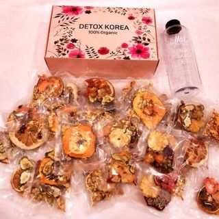 detox trà trái cây quà tết tại kho