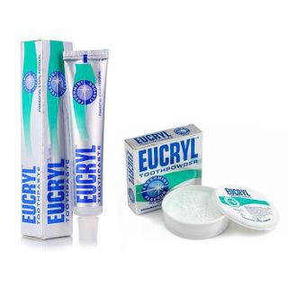 Combo Kem Và Bột Trắng Răng Eucryll - Anh