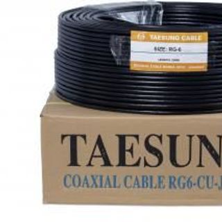 Cáp đồng trục RG6 đồng dầu TAESUNG